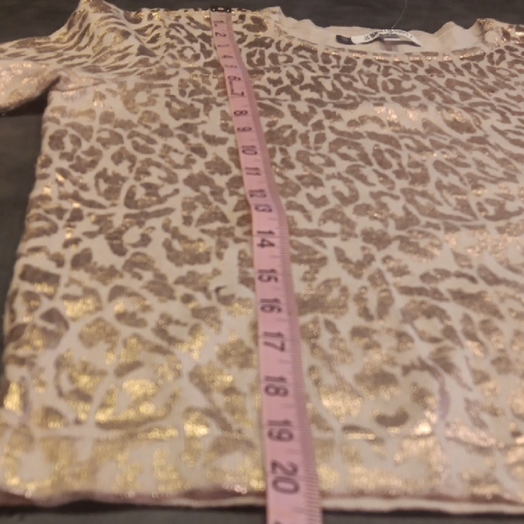 NEW! Jennifer Lopez Pink Leopard Print Blouse - Picture 10 of 10